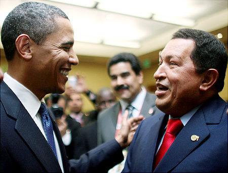 Obama Chavez 2010